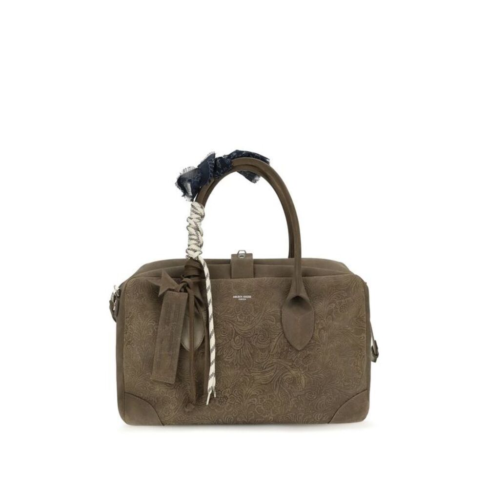 Golden Goose Brown Calf Leather Bos Taurus Women's Handbag